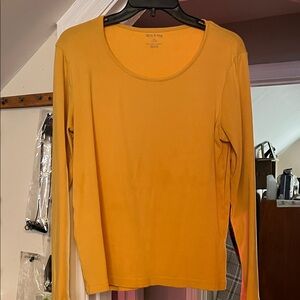 White Stag Mustard Long Sleeve Top